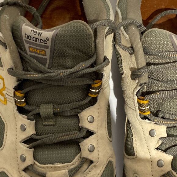 New Balance Men's Beige Gray Country Trail Walkers 642 Hiking Sneakers Size 10 - Picture 4 of 11
